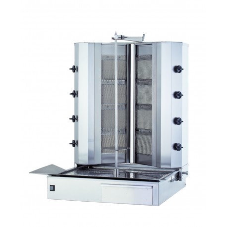 Aparat Shaorma in V 8 arzatoare klg 224-v