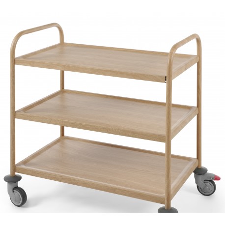 Carucior servire aspect de stejar 810149