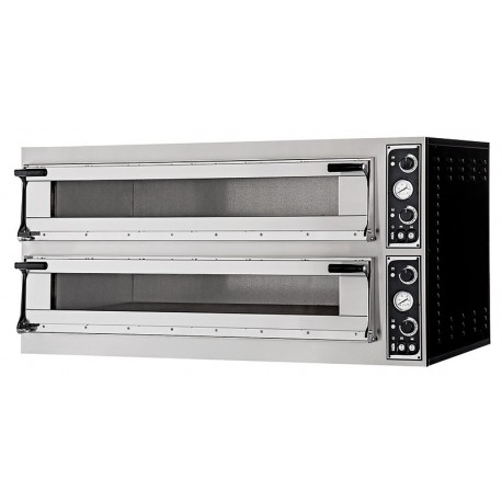 Cuptor pizza electric 6+6 pizza trays 66 glass