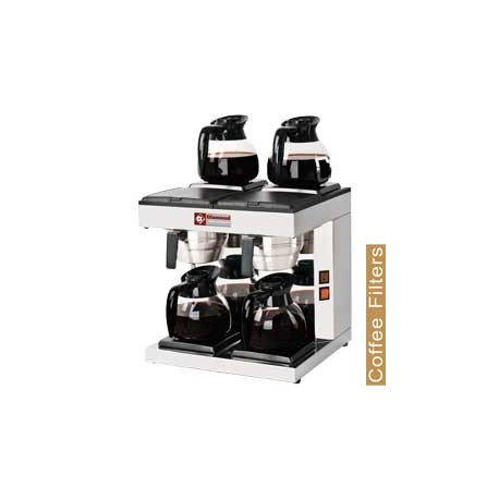 Cafetiera dubla + 4 plite PCF-S4