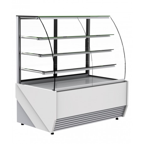 Vitrina orizontala geam curbat 320l OLIMPIA WCh-1/C c970