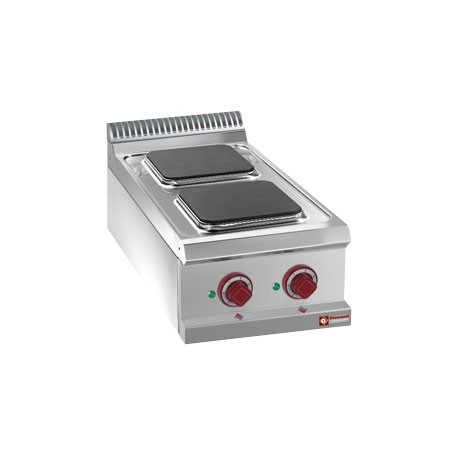 Masina de gatit cu 2 arzatoare electrica de banc E7/2PQ4T