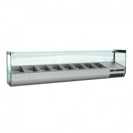 Vitrina rece pizza 5xGN 1/4 1180x340x450
