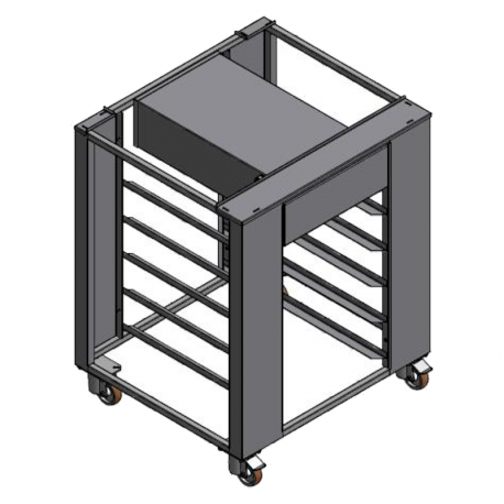 Suport cuptor 5 tavi 60x40 cm FBM-605/90 WT