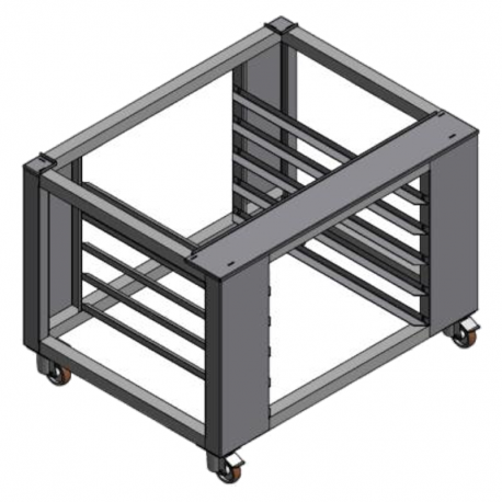 Suport cuptor 8 tavi 60x40 cm HTB-CU8/75
