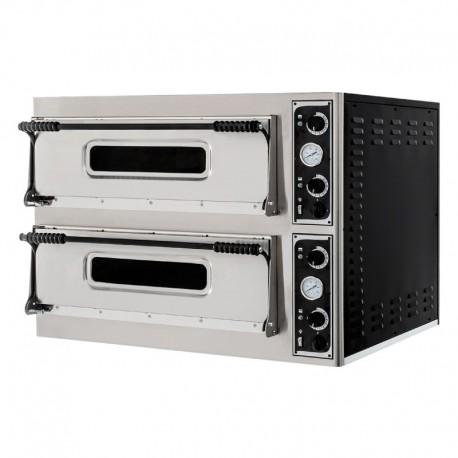 Cuptor pizza electric 4+4 pizza basic medium 44