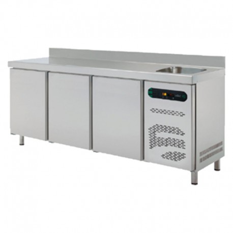 Masa frigorifica 3 usi cu chiuveta etp-7-180-30s