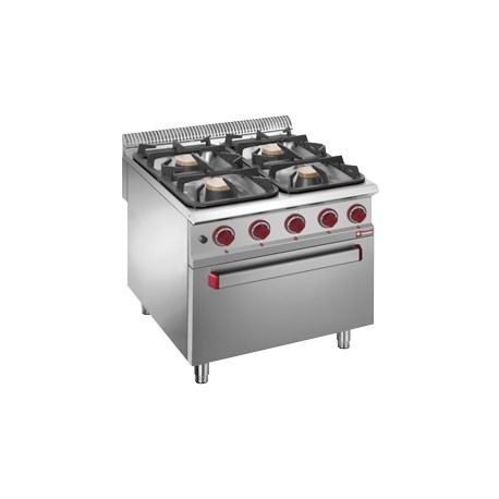 Masina de gatit cu 4 arzatoare si cuptor electric G9/4BFE8