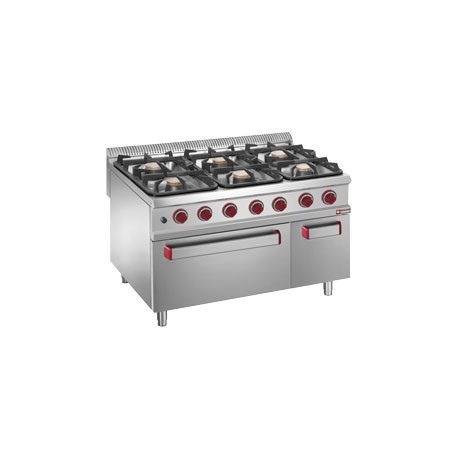 Masina de gatit cu 6 arzatoare, cuptor Maxi G9/6BFA12