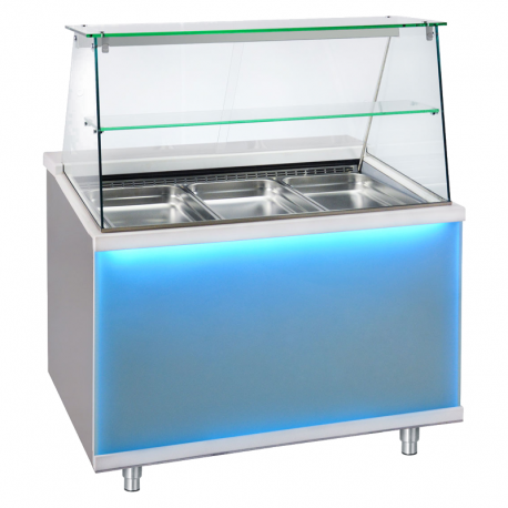 Vitrina orizontala Corian Frost BFC 180