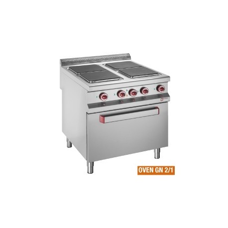 Masina de gatit electrica cu 4 plite si cuptor e99/4pqf2