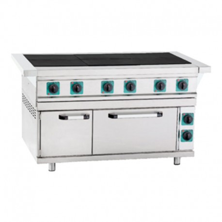 Plita electrica cu cuptor 6 plite ASE-61