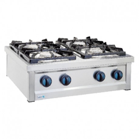 Masina de gatit cu 4 arzatoare de banc gre-800-13t