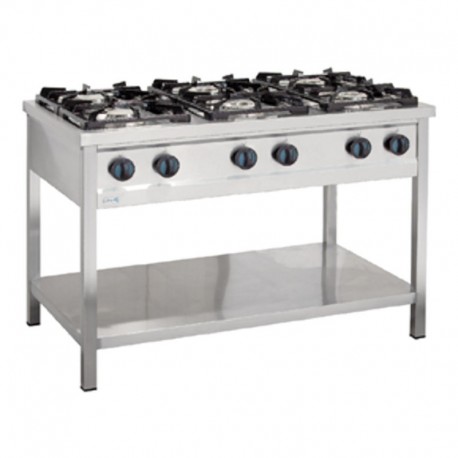 Masina de gatit cu 6 arzatoare cu suport gre-1200-42