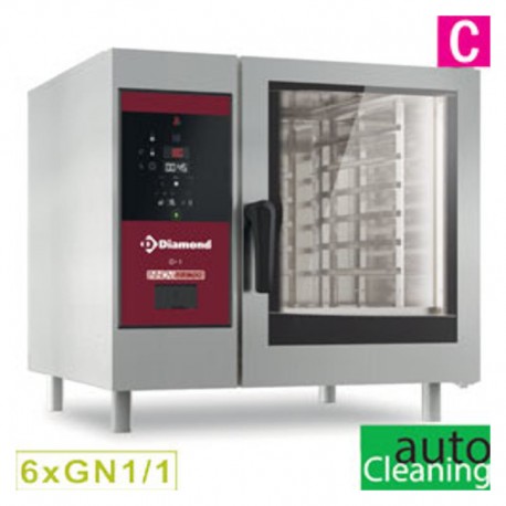 Cuptor convectie electric 6 tavi GN 1/1 SDE/XC-06