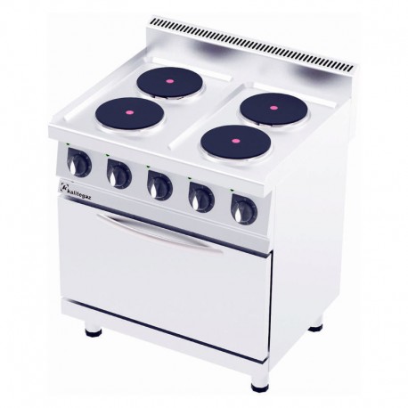 Masina de gatit electrica cu 4 plite si cuptor CO8070E