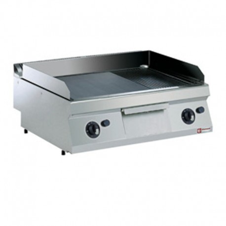 Grill neted + striat pe gaz g17/pm8t-n