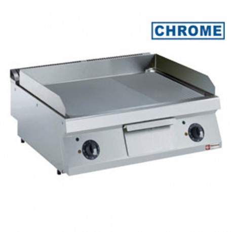 Grill neted +striat cromat electric e17/pmcd8t-n