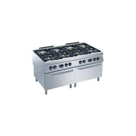 Masina de gatit cu 8 arzatoare si cuptor g22/8bf16-n
