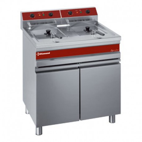 Friteuza electrica 2x14l cu dulap F14+14E/M