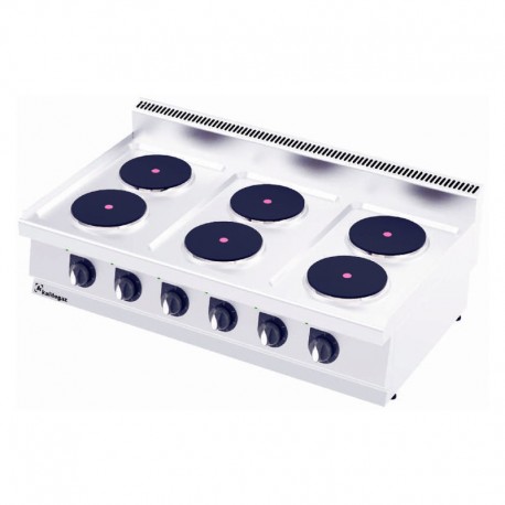 Masina de gatit electrica de banc 6 plite C1270E