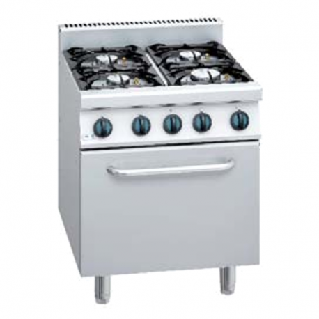 Masina de gatit cu 4 ochiuri si cuptor electric GREO-700