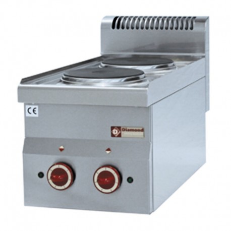 Masina de gatit de banc electrica 2 plite E60/2P3T