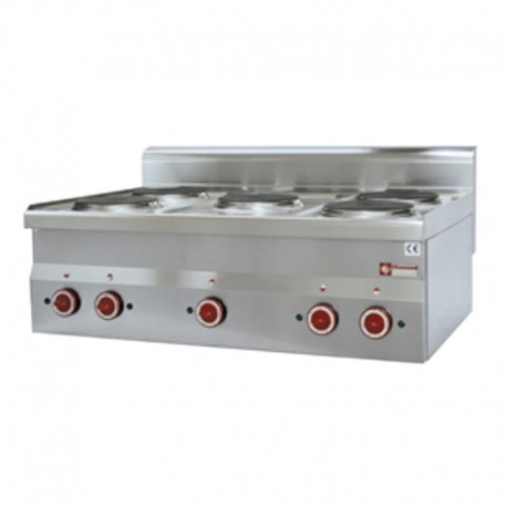 Masina de gatit de banc electrica 5 plite E60/5P9T
