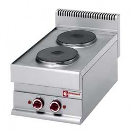 Masina de gatit de banc electrica 2 plite E65/2P4T