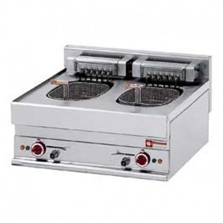 Friteuza electrica de banc 2x10 litri E65/F20-7T