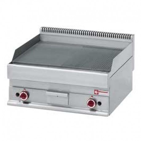 Gratar pe gaz neted/striat G65/PM7T