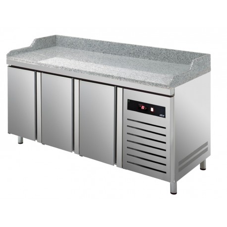Masa frigorifica refrigerare pentru pizza cu 3 usi Green Line GTP-8-200-30