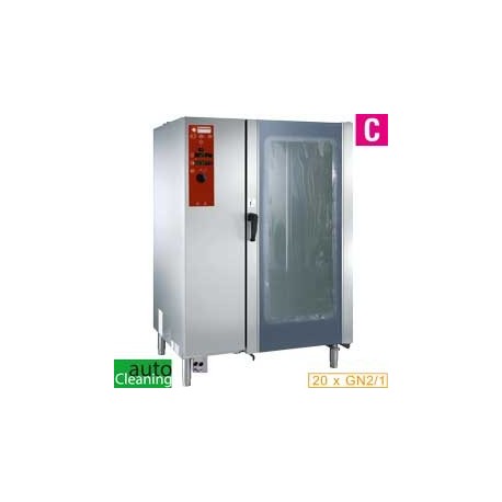 Cuptor convectie 20 tavi gn 2/1 cu spalare automata electric sde/22-cl