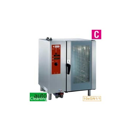 Cuptor convectie 10 tavi gn 1/1 cu spalare automata pe gaz sdg/10-cl