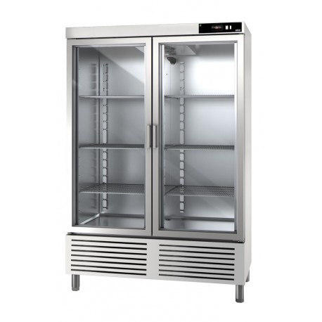 Dulap refrigerare cu usi de sticla Green Line GCP-1202 GLASS