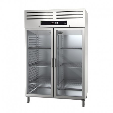Dulap refrigerare cu usi de sticla Green Line GCP-1402 GLASS