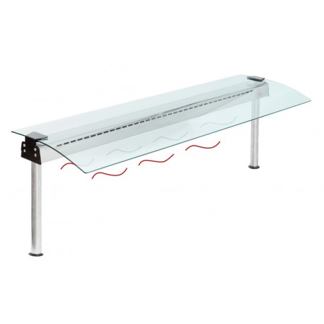 Geam protectie cu caldura si lumina semicurbat FS-H-CG1-311