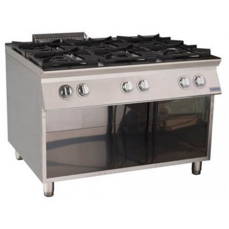 Masina de gatit cu 6 focuri PSO-L 120/70