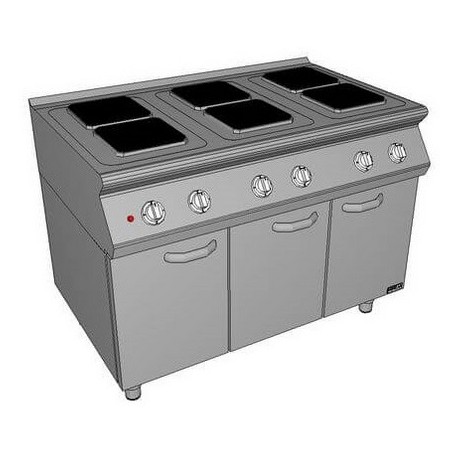 Masina de gatit electrica cu 6 plite ESZ 120/70