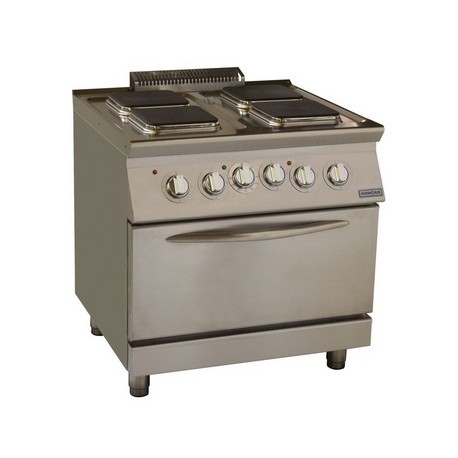 Masina de gatit electrica cu 4 plite si cuptor ESEP 80/90