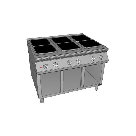Masina de gatit electrica cu 6 plite ESO 120/90