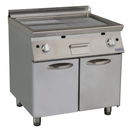 Gratar cromat ½ neted si ½ striat PRZ-1/2R-KR 80/70