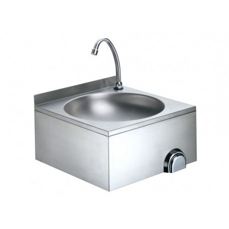 Spalator inox cu actionare la genunchi