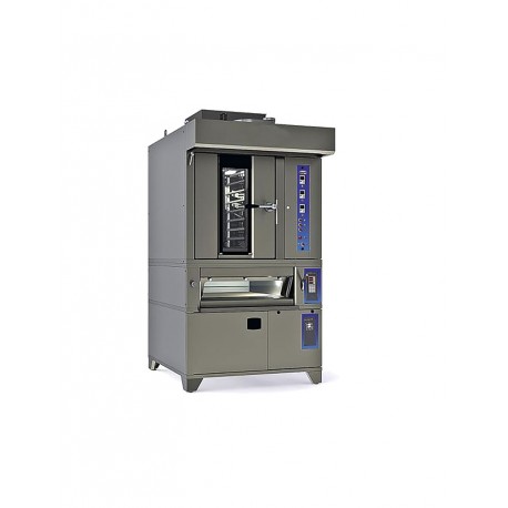 Cuptor electric convectie rotativ cu vatra si dospitor COMBO E 10T