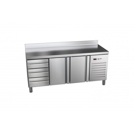 Masa frigorific refrigerare 700 MM cu 2 usi si 3 sertare ETP-7-180-23 HC