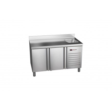 Masa frigorific congelare 700 MM  cu 2 usi si spalator ETN-7-135-20 HC S